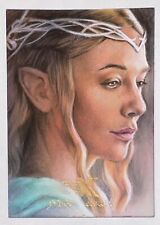 2022 Cryptozoic CZX Middle Earth LOTR Galadriel Artist Sketch Card Huy Truong picture