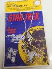 1976 Space Jewelry MR. SPOCK  Necklace MINI-POSTER STICKER  GOOD TIME JEWELRY  picture