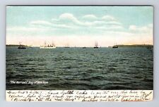 New York City NY, The Narrows, Bay Of New York, Vintage Souvenir Postcard picture