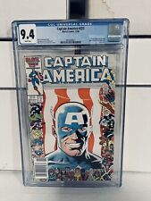 Captain America #323 CGC 9.4 NM newsstand white pages 1st John Walker Super Pat. picture