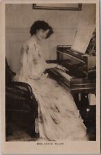 Vintage 1900s MISS GERTIE MILLAR Photo RPPC Postcard English Actress & Singer picture