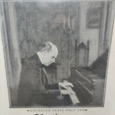 1927 The Baldwin Piano Company Advertisement Cincinnati Ohio Gieseking Vintage picture