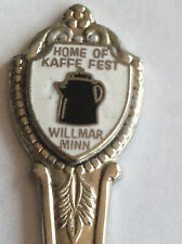 Vintage Souvenir Spoon US Collectible Home Of Kaffe Fest Willmar Minnesota picture