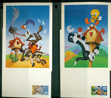 FIVE Different Postcards in Mint Condition honoring Looney Tunes picture
