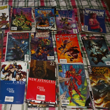 87 piece comic book lot~ Wolverine the Invincible Iron Man X-Men The Avengers picture