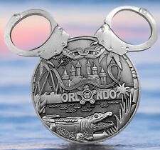 RARE US Secret Service Silver Orlando Field Office Mickey Disney Lover Gift Coin picture