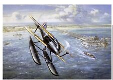 Douglas Ettridge Supermarine Seaplane Print-Jimmy Doolittle Signed picture