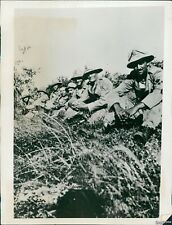 1935 Italian Troops Fighting 2Nd Italo-Abyssinian War Near Adowa Ww2 7X9 Photo picture