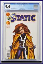 Static #33 CGC Graded 9.4 DC/Milestone 1994 Original First Printing Comic Book. picture