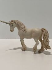Schleich Unicorn Figure 2004 White With Soft Pink Sparkled Mane And Tail picture