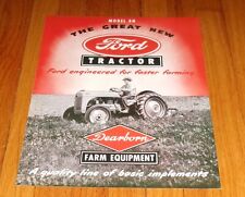 1948 1949 1950 1951 1952 Ford Model 8N Tractor Sales Brochure picture