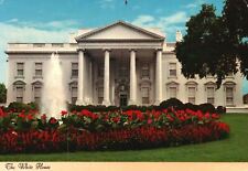 Postcard The White House Home Of The Presidents Oldest Structure Washington DC picture
