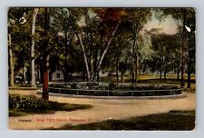 Kewanee IL-Illinois, West Park Scene, Vintage Postcard picture