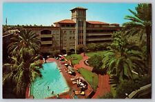 Postcard Arizona Phoenix Hotel Westward Ho And Patio Suites Aerial View Pool picture