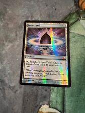 LOTUS PETAL FOIL MAGIC THE GATHERING MTG FROM THE VAULT EXILED picture