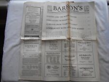 1931 BARRON'S FINANICIAL Newspaper/ DEPTH of THE GREAT DEPRESSION-JAN 19 picture