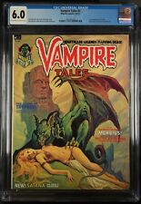 VAMPIRE TALES #2 - CGC 6.0 - OW/WP - FN+ 1ST SATANA picture