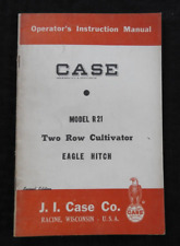 1959 J I CASE MODEL R 21 TWO-ROW CULTIVATORS EAGLE HITCH OPERATORS MANUAL NICE picture