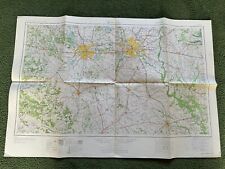 Vintage 1954 US Dept Geological Survey Service Dallas Texas Topographical Map picture