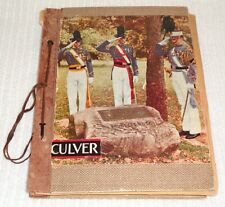 Culver Military Academy 1938-1943 One-of-a-Kind Rare Scrapbook Photos Programs picture
