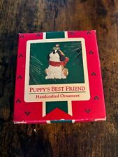 1986 Hallmark Ornament - Puppy's Best Friend picture