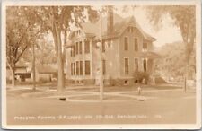 BARABOO, Wisconsin RPPC Photo Postcard E.F. LUETH BOARDING HOUSE - 330 5th Ave. picture