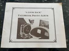 Vintage FALLBROOK CALIFORNIA PHOTO ALBUM Historical Society Book History McCoy picture