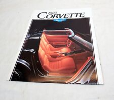 1980 Original Corvette Sales Brochure NOS picture