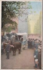 1900s EZRA MEEKER Oregon Trail Expedition Postcard MADISON SQUARE New York City picture
