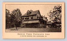 1920'S. BEECH TREE TOURISTS INN. GLENOLDEN, PA. POSTCARD SZ23 picture