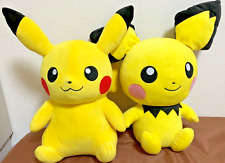14in Pokemon Mecha Mofugutto BIG Plush doll Stuffed Pikachu Pichu New Japan 2024 picture
