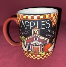 Lang Mugs - Coffee Mug -School Days by Susan Winget - Apples for my Teacher 2005 picture