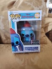 Funko Pop Vinyl: Disney - Stitch with Plunger - Entertainment Earth (EE) Mint picture