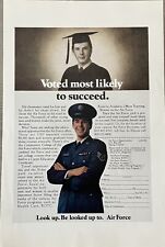 1974 United States Air Force USAF Vintage Color Print Ad picture