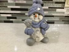 Encore Snow Buddies Buddy with broom Christmas 11” figurine 1998 picture