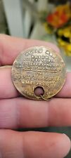 Old Rare Antique Vintage US Military WWI Medal Lynnwood PA Pennsylvania picture