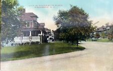 View In Washington Place Ridgewood NJ Antique Postcard New Jersey  picture