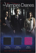 Vampire Diaries Oversized Card OM10 - Contains 6 Wardrobe Cards Damon Stefan + 4 picture