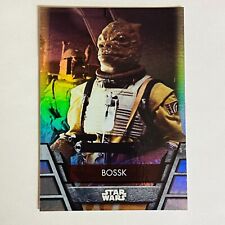 2020 Topps Star Wars Holocron Foil Base Card BH-5 Bossk picture