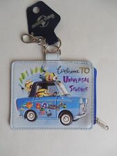 Welcome To Universal Studios Minions Wallet Coin Purse Keychain Clip Florida picture