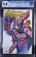 Amazing Spider-Man Gang War First Strike #1 CGC 9.8 Brys Limited Edition Tao picture