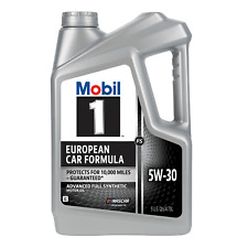 Mobil 1 FS European Car Formula Full Synthetic Motor Oil 5W-30, 5 Quart picture