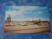 VINTAGE COKER'S RESTAURANT, BIG SPRINGS, TX POSTCARD Old Cars 1962 Mint picture