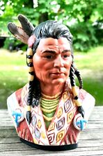 Chief Joseph Native American Bust 1983 Signed by Gregory Perillo picture