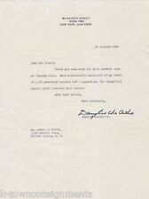 Gen. Douglas MacArthur Original Autograph Signed Letter Re: Life Magazine 1964 picture