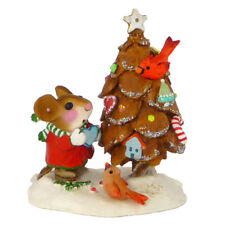 Wee Forest Folk THE LITTLEST PINE CONE TREE, WFF# TM-6, Cardinal Mouse picture