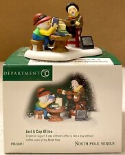 Dept 56  North Pole Series/Village -Just A Cup Of Joe #56.56811 picture