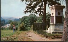 Postcard Grave Site Of General Edward Braddock Farmington Pennsylvania PA picture
