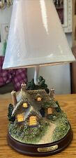 Thomas Kinkade Everetts Cottage 3 Way Light Functions Table Lamp picture
