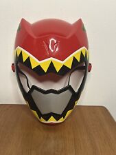 Vtg 2014 Bandai Power Rangers Dino Charge Red Ranger Hero Plastic Mask Hallowee picture